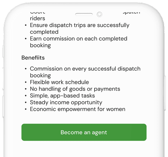 Market Woman Delivery Agent